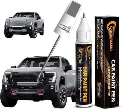 طلاء فضي ثلجي/فضي/سويتشبليد فضي معدني (GAN/WA636R/WA8636/17) طلاء السيارة لجي إم سي، مجموعة أقلام إصلاح خدوش طلاء السيارة ذات الألوان الدقيقة سريعة وسهلة لإصلاح رقائق السيارة in Kuwait