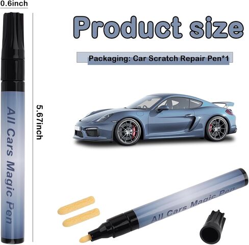 All Cars Magic Car Scratch Removal Pen,Magic Car Scratch Remover Pen for All Vehicles Colors Scratches Quick Repair,Professional Cars Paint Scratches Repair Pens Automotive Tools in Saudi Arabia