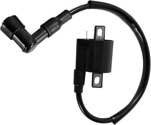 1 PC Racing Ignition Coil, 90 Degree Ignition Coil for CG 125CC 150CC 200CC Accessories, Compatible with 50cc 90CC 110CC 125CC 150CC 200CC 250CC ATV Quad Dirt Bike Go Kart (Black) in Saudi Arabia