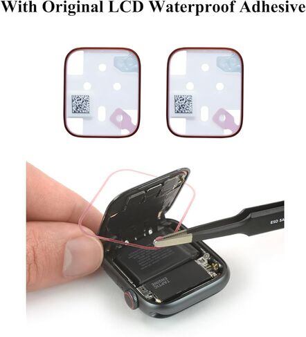 مجموعات استبدال البطارية لسلسلة الساعة 6 مقاس 40 مم متوافقة مع ساعة Apple الجيل السادس موديل A2291 A2293 A2375 مع دليل التثبيت ومجموعات أدوات الإصلاح in Kuwait