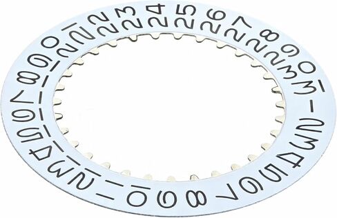 قرص تاريخ التقويم Ewatchparts متوافق مع حركة رولكس 1575، 1601،1603 التاريخ، Datejust NQS الأبيض in Saudi Arabia