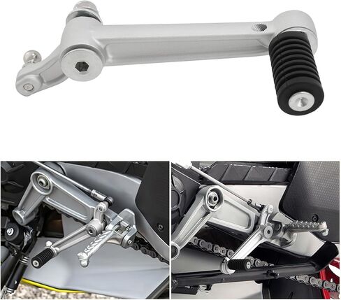 XMT-MOTO Silver Gear Shift Shifter Lever Pedal Fit for 2021-2025 Aprilia RS660 Tuono 660 Replacement for 2B006353 in Saudi Arabia