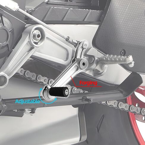 XMT-MOTO Silver Gear Shift Shifter Lever Pedal Fit for 2021-2025 Aprilia RS660 Tuono 660 Replacement for 2B006353 in Saudi Arabia