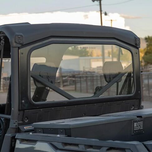 Rear Windshield for Can-Am Defender (2020 - 2025) Shatter Resistant, Easy Install Side by Side Rear Window, Durable, Reliable, UTV Accessories for Rugged Terrain in Saudi Arabia