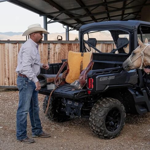 Rear Windshield for Can-Am Defender (2020 - 2025) Shatter Resistant, Easy Install Side by Side Rear Window, Durable, Reliable, UTV Accessories for Rugged Terrain in Saudi Arabia
