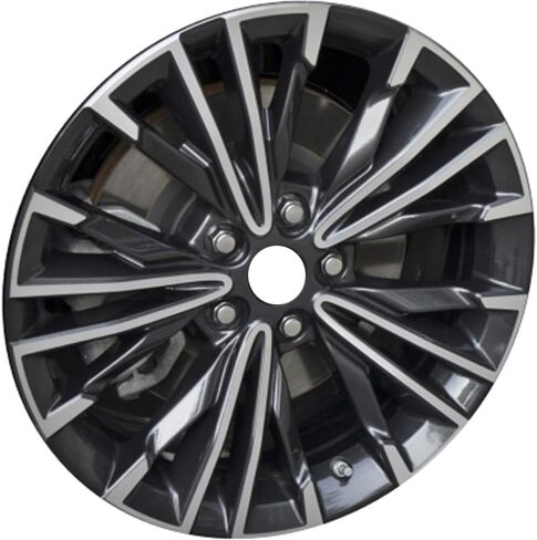 New 18x8.5" 18 Inch Machined and Dark Charcoal Aluminum Alloy Wheel Rim fits Nissan Maxima 2016 2017 2018 2019 2020 2021 2022 | ALY62722U30N in Saudi Arabia