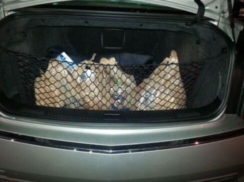 Envelope Style Trunk Cargo Net for Cadillac CTS 2004 2005 2006 2007 2008 2009 2010 2011 2012 2013 2014 New in Saudi Arabia