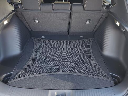 Floor Style Automotive Elastic Trunk Mesh Cargo Net for Honda HR V LX Sport EX-L 2023-2026 - Premium Trunk Organizer and Storage - Luggage Net - Best Car Organizer for Honda HRV in Saudi Arabia