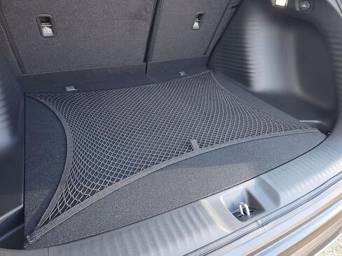 Floor Style Automotive Elastic Trunk Mesh Cargo Net for Honda HR V LX Sport EX-L 2023-2026 - Premium Trunk Organizer and Storage - Luggage Net - Best Car Organizer for Honda HRV in Saudi Arabia