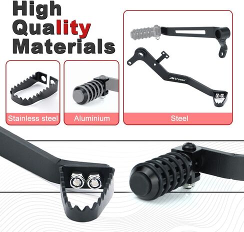 xitomer Fit for GROM Shifter Lever + Brake Pedal Compatible with Grom 125 MSX125 2022-2025 Motorcycle Gear Lever & Brake Pedal Set in Saudi Arabia