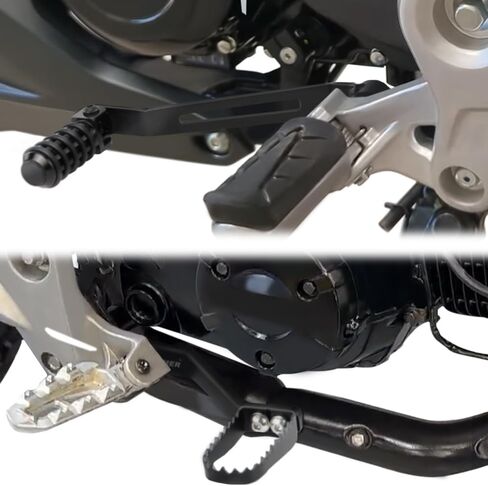 xitomer Fit for GROM Shifter Lever + Brake Pedal Compatible with Grom 125 MSX125 2022-2025 Motorcycle Gear Lever & Brake Pedal Set in Saudi Arabia