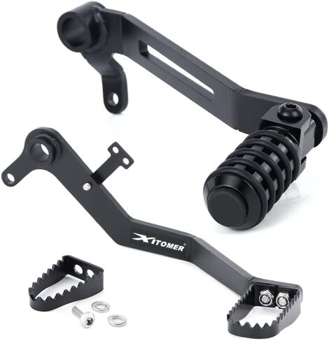xitomer Fit for GROM Shifter Lever + Brake Pedal Compatible with Grom 125 MSX125 2022-2025 Motorcycle Gear Lever & Brake Pedal Set in Saudi Arabia