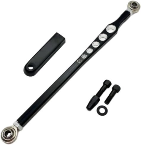 Riloer Motorcycle Gear Shift Linkage Shift Levers Black, 1986-later Softail (except 2018-later FXBB and FXLR), Touring and Trike Models, 6-Hole CNC Gear Shift Linkage Shifter in Saudi Arabia