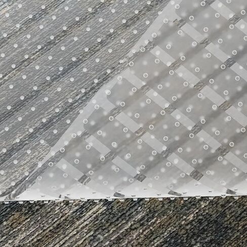 Ottomanson Carpet Runner Protector 26" x 8' – Non Slip Waterproof Clear Vinyl Rug & Carpet Protector with Gripper Backing for Hallways & Entryways, Easy to Clean in Saudi Arabia