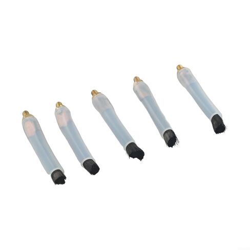 5Pcs Carbon Fiber M6 Welding Brushes Set for Seam Cleaning High-Temperature Resistant Polishing Cleaner with Adjustable Sleeve in Saudi Arabia