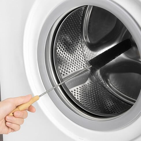 Professional Dryer Cleaning Brush, Long Handle Radiator Dust Brush for Washing Machine Inner Wall and Pipe Maintenance in Saudi Arabia