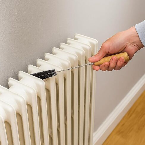 Professional Dryer Cleaning Brush, Long Handle Radiator Dust Brush for Washing Machine Inner Wall and Pipe Maintenance in Saudi Arabia