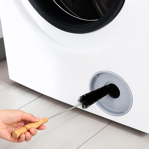 Professional Dryer Cleaning Brush, Long Handle Radiator Dust Brush for Washing Machine Inner Wall and Pipe Maintenance in Saudi Arabia