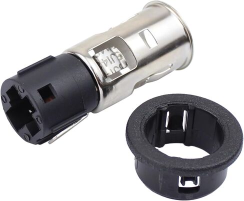 MOTOKU Power Outlet Base Lighter Socket and Cigarette Lighter Mounting Ring Bezel w/Tool for Chrysler 200 300 Sebring for Dodge Avenger Challenger Charger Dart Grand Caravan Ram 3500 4500 5500 in Saudi Arabia