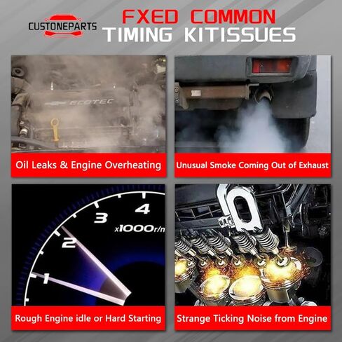 طقم حزام التوقيت مع مضخة مياه (112T/70T) FIT 1994-2002 Honda Accord 2.2L 2.3L SOHC، FIT 1998 Odyssey، 1997-1999 Acura CL، حزام HNBR يستبدل TCKWP244 19200-P0A-003-7 PCS in Saudi Arabia
