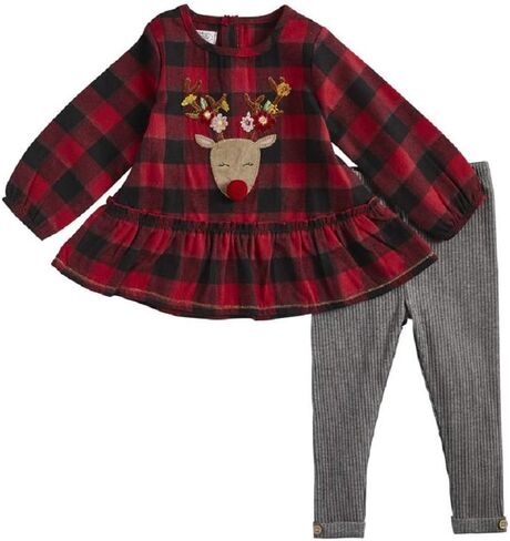 Mud Pie baby-girls Alpine Reindeer Tunic LeggingAlpine Reindeer Tunic Legging in Saudi Arabia