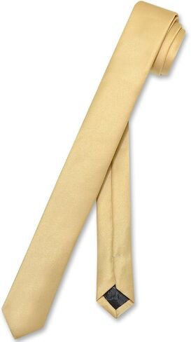 Vesuvio Napoli Narrow NeckTie Extra Skinny CHARCOAL GREY Men's 1.5" Neck Tie in Saudi Arabia