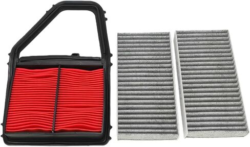Engine & Cabin Air Filter Fit for 2001-2005 Honda Civic L4 1.7L Replace 17220-PLC-000 80292-S5A-003 17220PLC000 80292S5A003 in Saudi Arabia
