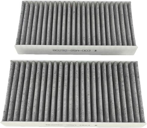 Engine & Cabin Air Filter Fit for 2001-2005 Honda Civic L4 1.7L Replace 17220-PLC-000 80292-S5A-003 17220PLC000 80292S5A003 in Saudi Arabia
