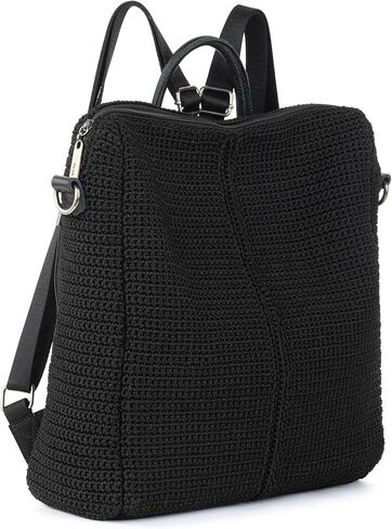 The Sak Los Feliz Backpack - Crochet Women's Fashion Backpack for Everyday & Travel - Work Bag With Zipper & Pockets in Saudi Arabia