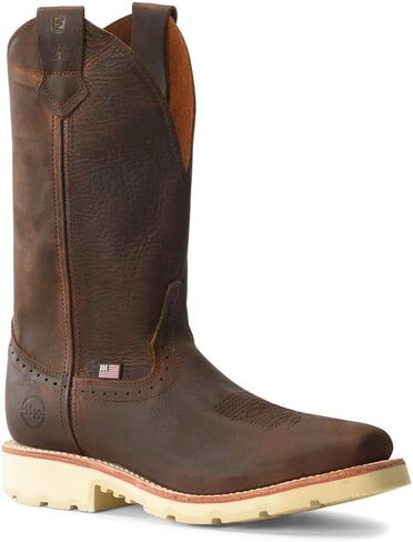 Double H Men's 12 Inch Wooten ST Light Brown/Wide / 9 in Saudi Arabia