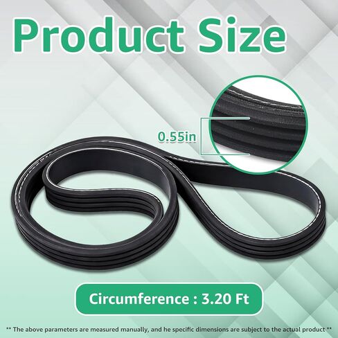 4K378 V-Ribbed Serpentine Belt Replacement for Serpentine Drive Belts in Most Brand Car Models, Gold Grade in Kuwait