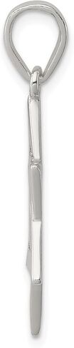 Jewelry Affairs Real Sterling Silver Star of David Pendant Charm in Saudi Arabia