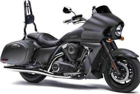 مسند ظهر للركاب أسود Vaquero1700 Sissy Bar لـ Kawasaki Vulcan 1700 Vaquero VN1700 Vaquero ABS SE مسند خلفي Sissybar 2010-2025 (نمط H، 31 بوصة) in Saudi Arabia
