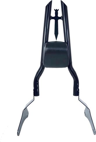 مسند ظهر للركاب أسود Vaquero1700 Sissy Bar لـ Kawasaki Vulcan 1700 Vaquero VN1700 Vaquero ABS SE مسند خلفي Sissybar 2010-2025 (نمط H، 31 بوصة) in Saudi Arabia