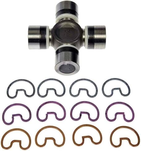 CarLights360 لـ Ram 4500/5500 2011 12 13 14 15 2016 مجموعة إصلاح عمود المحرك | الختم المطاطي | غطاء محمل فولاذي | اللون فضي | نوع طلاء الشحوم | شحم المحامل متعدد الأغراض | حلقة المفاجئة الخارجية in Saudi Arabia