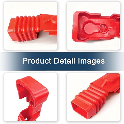 82821-35020 Red Rubber Protective Sleeve for Positive Battery Terminal Cover Compatible With Toyota 4Runner 1990-2009 FJ Cruiser 2007-2014 Pickup 1990-1995 Sequoia T100 Tacoma Tundra 2000-2006 in Saudi Arabia