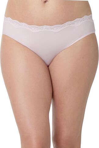 ملابس داخلية بيكيني للسيدات من Maidenform، 4 قطع، ملابس داخلية من الدانتيل، بيكيني صفيق، تغطية متوسطة الارتفاع in Kuwait