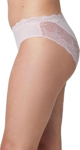 ملابس داخلية بيكيني للسيدات من Maidenform، 4 قطع، ملابس داخلية من الدانتيل، بيكيني صفيق، تغطية متوسطة الارتفاع in Kuwait