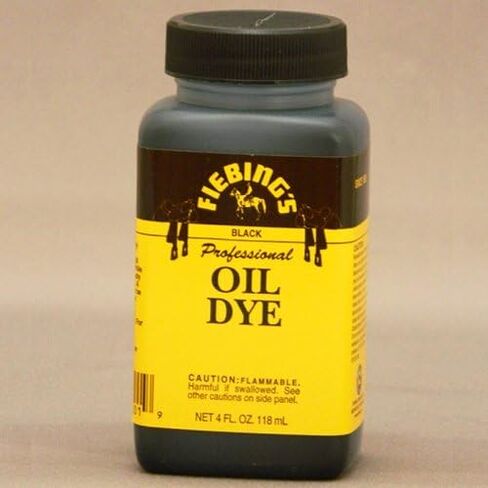 4 Oz Fiebings Professional Oil Dye Dark Chocolate in Saudi Arabia