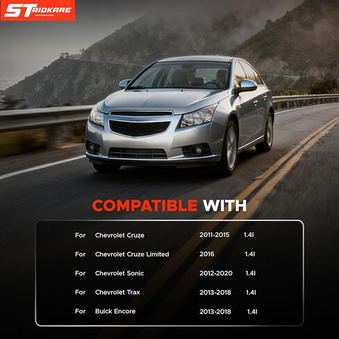 مجموعة كاملة من زيت توربو وخط التبريد لـ 1.4 لتر EcoTec - لسيارة Chevy Cruze Sonic Trax & Buick Encore (2011-2021) - يستبدل OEM 55568031، 55592600،25198546 in Saudi Arabia