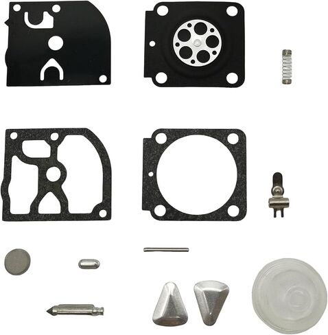RB-100 Carburetor Repair Rebuild Kit Compatible with STHIL HS45 FS55 FS38 BG45 MM55 ZAMA C1Q-S157 C1Q-S69 C1Q-S69A C1Q-S70 C1Q-S71 C1Q-S73 Tiller 4137 EMU Trimmer in Saudi Arabia