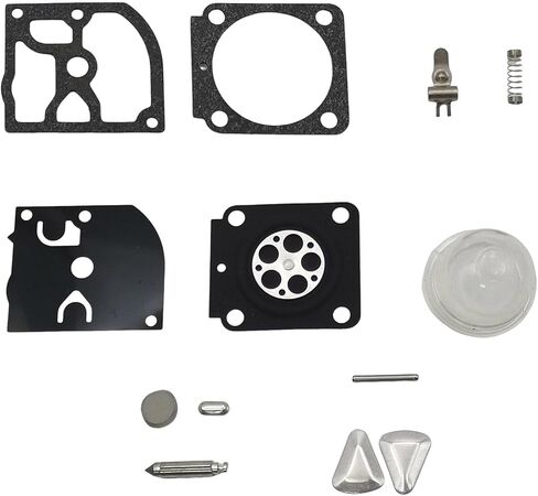 RB-100 Carburetor Repair Rebuild Kit Compatible with STHIL HS45 FS55 FS38 BG45 MM55 ZAMA C1Q-S157 C1Q-S69 C1Q-S69A C1Q-S70 C1Q-S71 C1Q-S73 Tiller 4137 EMU Trimmer in Saudi Arabia