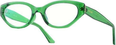 Blue Light Blocking Glasses for Woman, Trendy Cat Eye Oversized Computer Bluelight Eyeglasses AB2211(Brown Tortoise Frame) in Saudi Arabia
