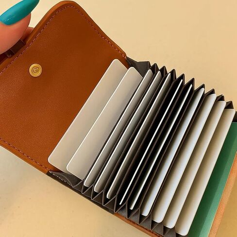 Vintage Checkered Wallet for Women,4.3x3.5x0.98inch,Compact Canvas Card Organizer with Spacious Slots, Reversible Pocket Design, Durable & Portable(EOM Sale) in Saudi Arabia