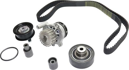 Garage-Pro Timing Belt Kit With Water Pump, Gasket, Belt Idlers & Tensioner, Fits 1.9L For Volkswagen Jetta 1999-2003, Beetle 1998-2003 Diesel, With Metal Impeller in Saudi Arabia