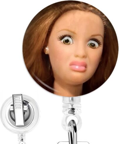 بكرة شارة الممرضات من Bruh Doll - مشبك شارة قابل للسحب مصنوع يدويًا للطلاب المرهقين والمتعبين والتمريض والموظفين الطبيين in Kuwait