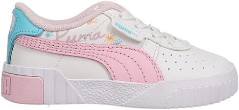 PUMA Toddler Girls Cali Spring Sketchbook Lace Up Sneakers Shoes Casual - Off White, Pink in Saudi Arabia