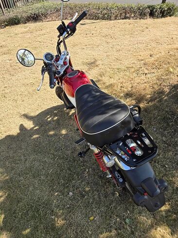 حامل أمتعة خلفي من الفولاذ متوافق مع 2019-2024 Honda Monkey 125 Z125 (أسود) in Kuwait