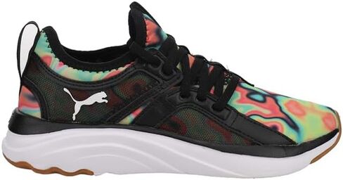 PUMA Kids Girls Softride Sophia Graphic Slip On Sneakers Shoes Casual - Black in Saudi Arabia