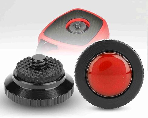 Quick Release Plate, Aluminium Alloy Round Mini Quick Release Plate for Manfrotto Compact Action Tripod Camera Plate (Red) in Kuwait